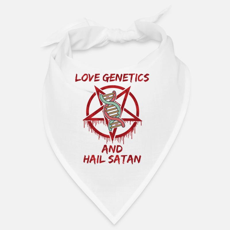 Love Genetics and Hail Satan Bandana