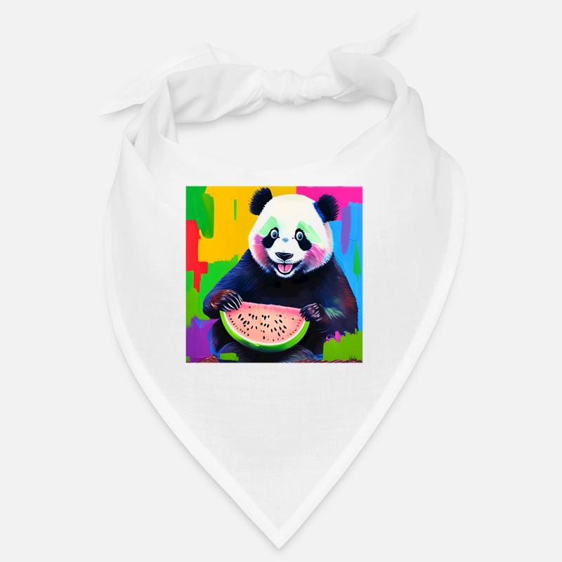 Design eines digitalen Ölgemälde-Stils mit einem Bandana