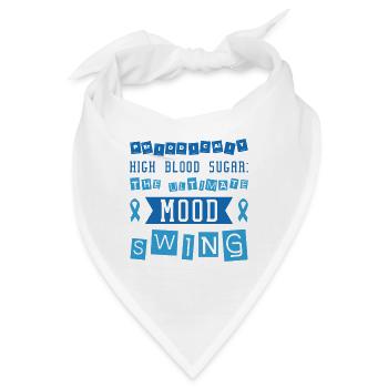 Diabetische Bauchspeicheldrüse - Bandana - Weiß - Vorne