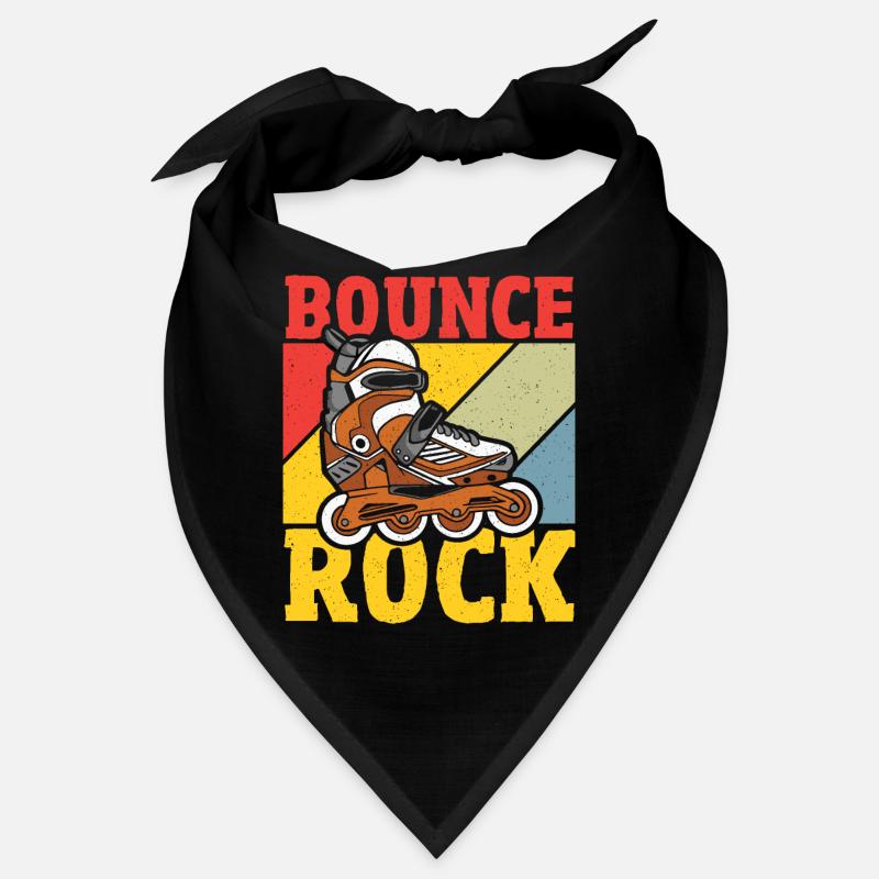 Bounce Rock Roller Skating Skater Bandana