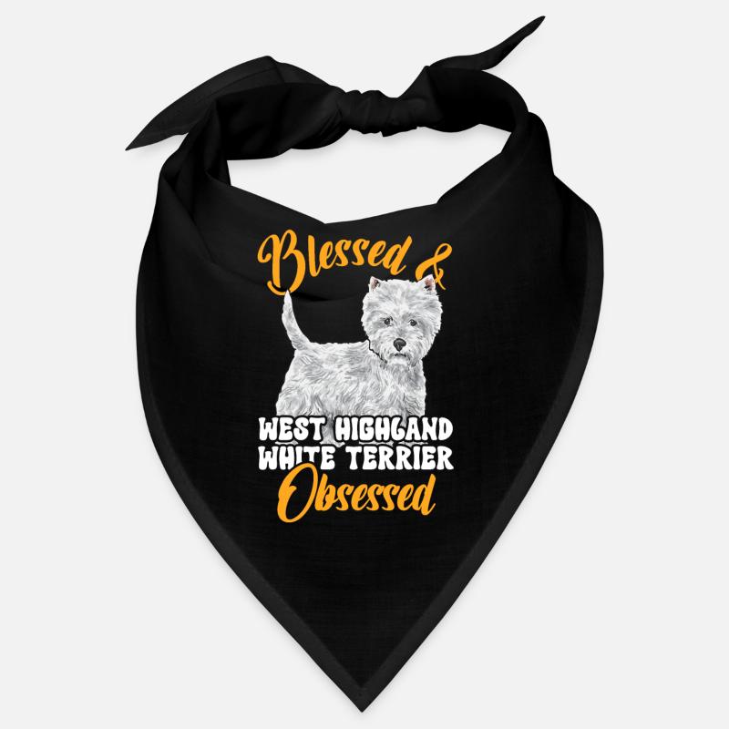 West Highland White Terrier Westie Bandana