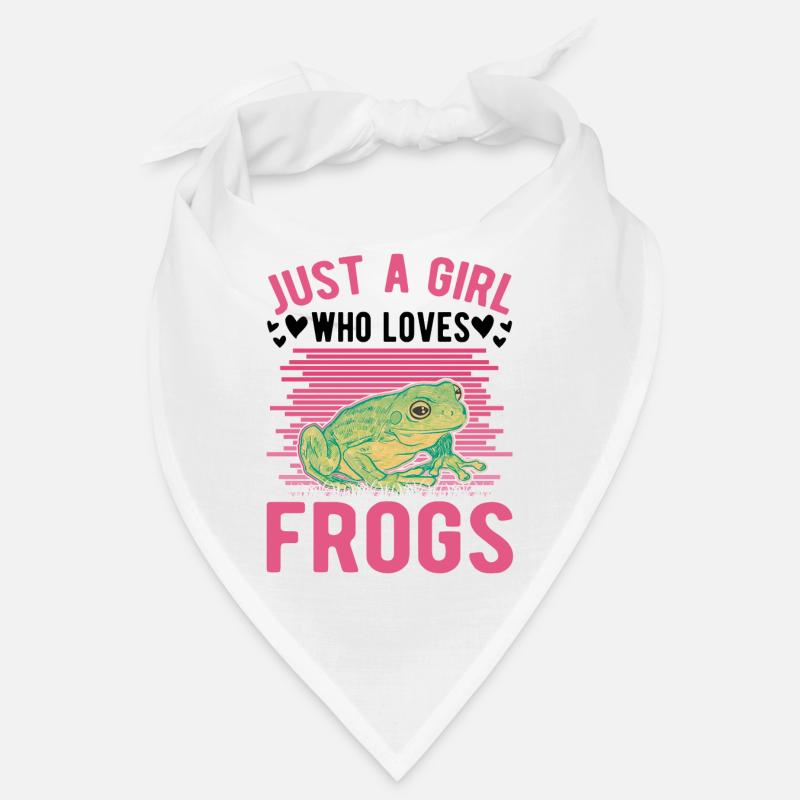 Frog Girl Tree Frog Bandana