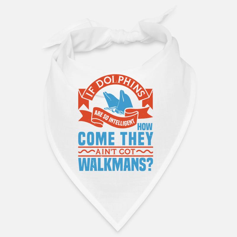 SI LES DAUPHINS VIENNENT THAY WALKMANS Bandana