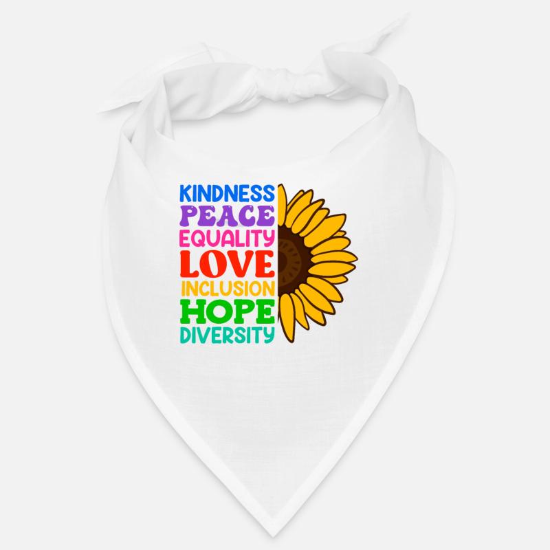 Inclusion Acceptation Gentillesse Solidarité Bandana