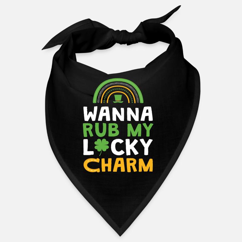 Rub Lucky Charm St Patrick's Day Ireland Bandana