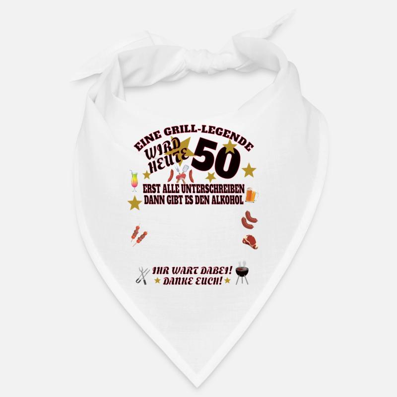 Grillen und Camper Geschenkidee Bandana