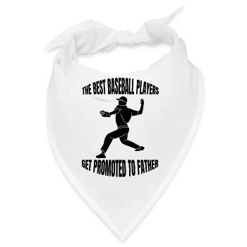 Baseball Baseballteam Baseballspieler Baseballer - Bandana - Weiß - Vorne