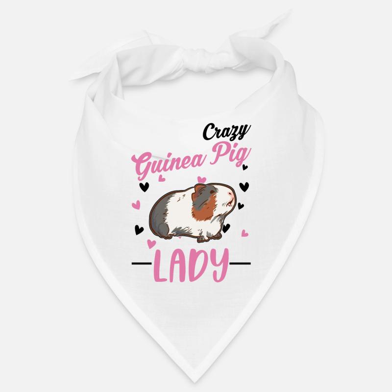 Cochon d’Inde Mme Cochon d’Inde - Bandana - blanc