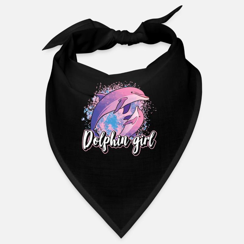 Dolphin Girl Lovers Dolphins Dolphins Dolphins Bandana