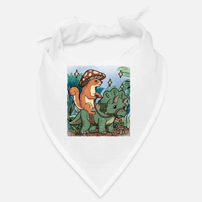 Cottagecore Eichhörnchen Bandana