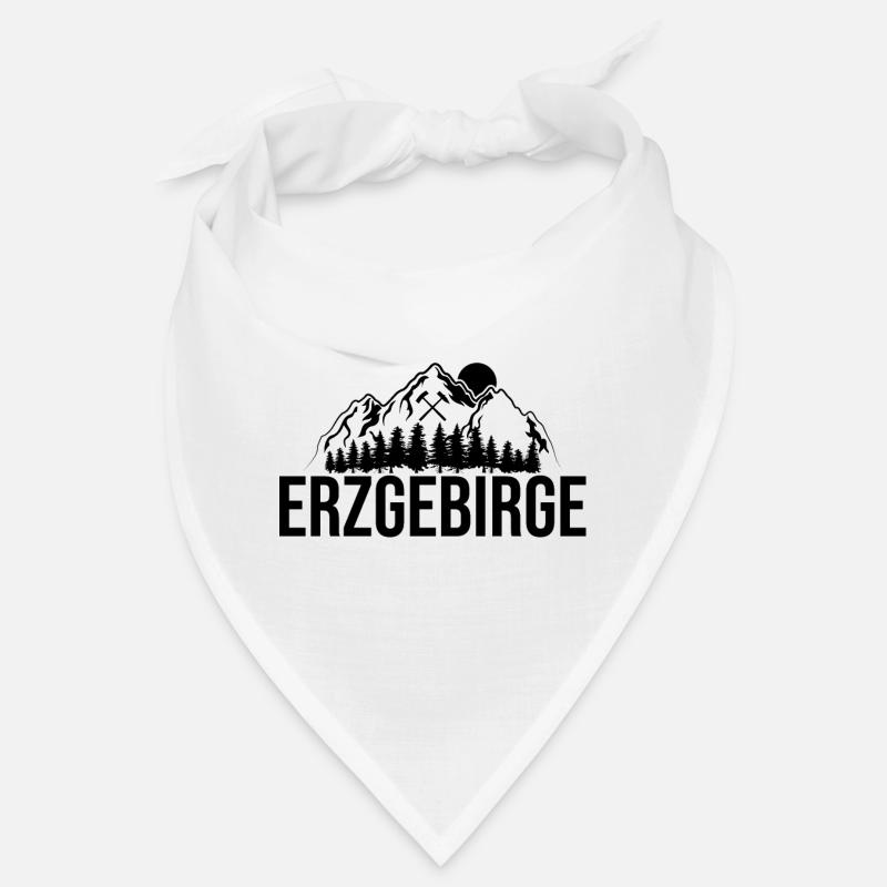 Erzgebirge Berge Sonne Bandana