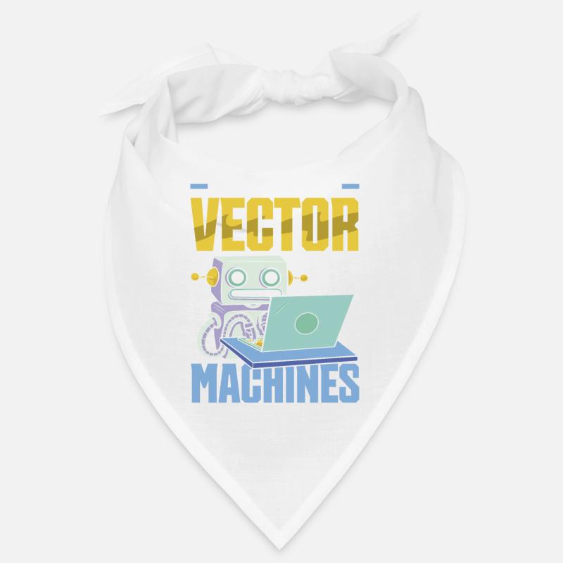 I Support Vector Machines Retro Data Science Bandana