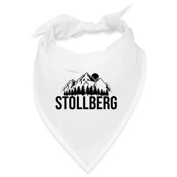 Stollberg Erzgebirge - Bandana - Weiß - Vorne