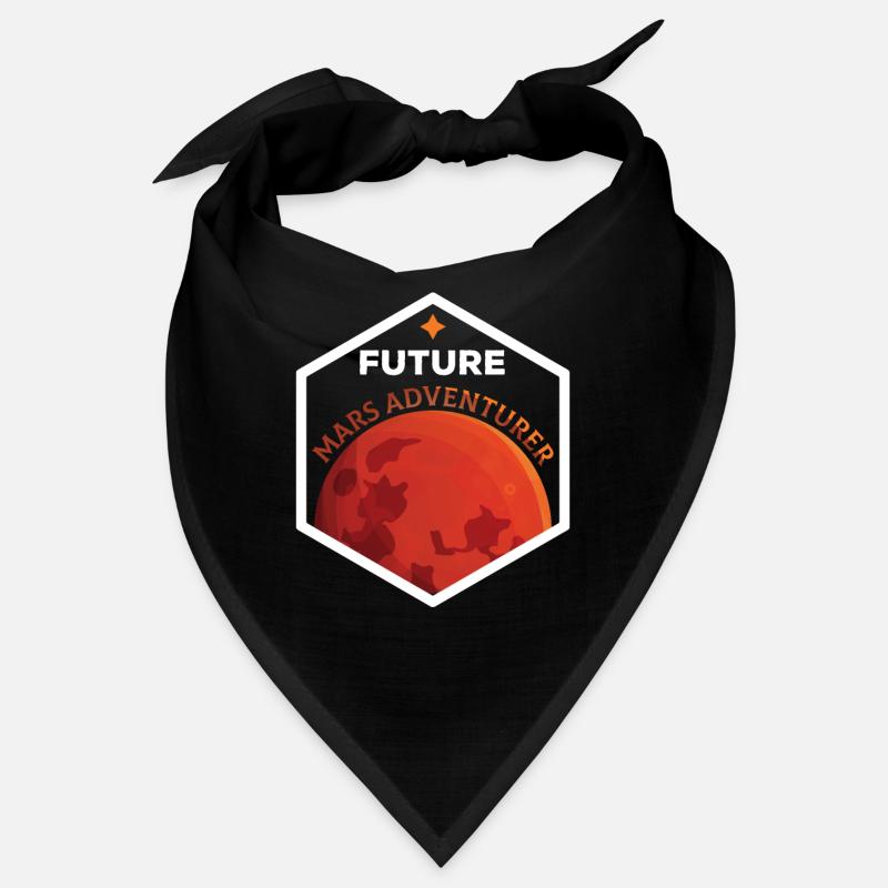 Zukünftiger Mars Abenteurer Astronaut Planet Bandana