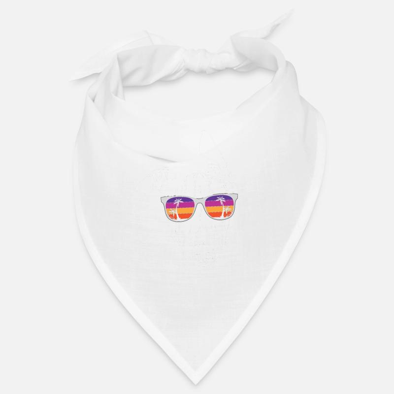 Whippet - Bandana - blanc