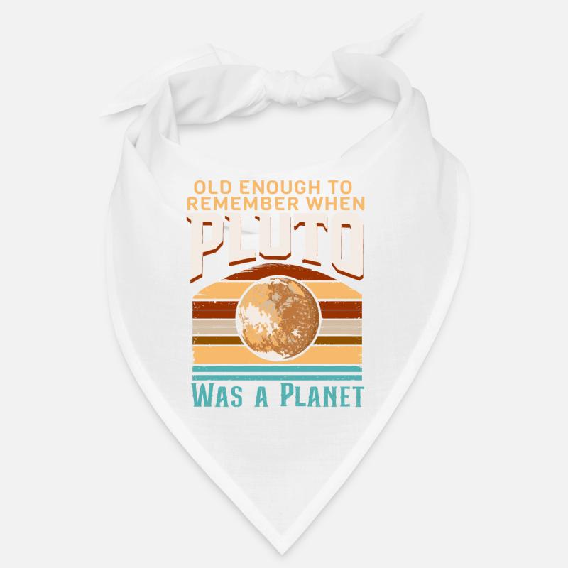 Solar System Planets Old Enough Pluto Science Bandana