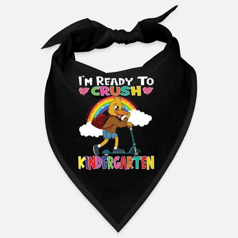 Duck With Scooter I'm Ready To Crush Kindergarten Bandana