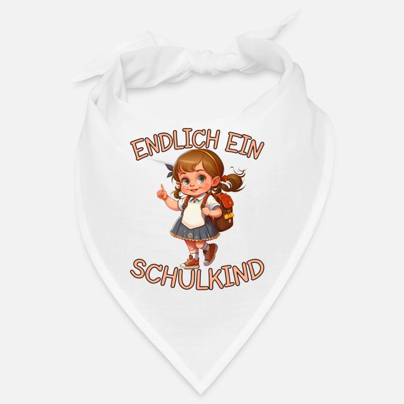 Endlich ein Schulkind Anime Mädchen Bandana