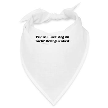 Pilates - Pilates - der Weg zu mehr Beweglichkeit - Bandana - Weiß - Vorne