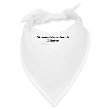 Pilates - Stressabbau durch Pilates - Bandana - Weiß - Vorne