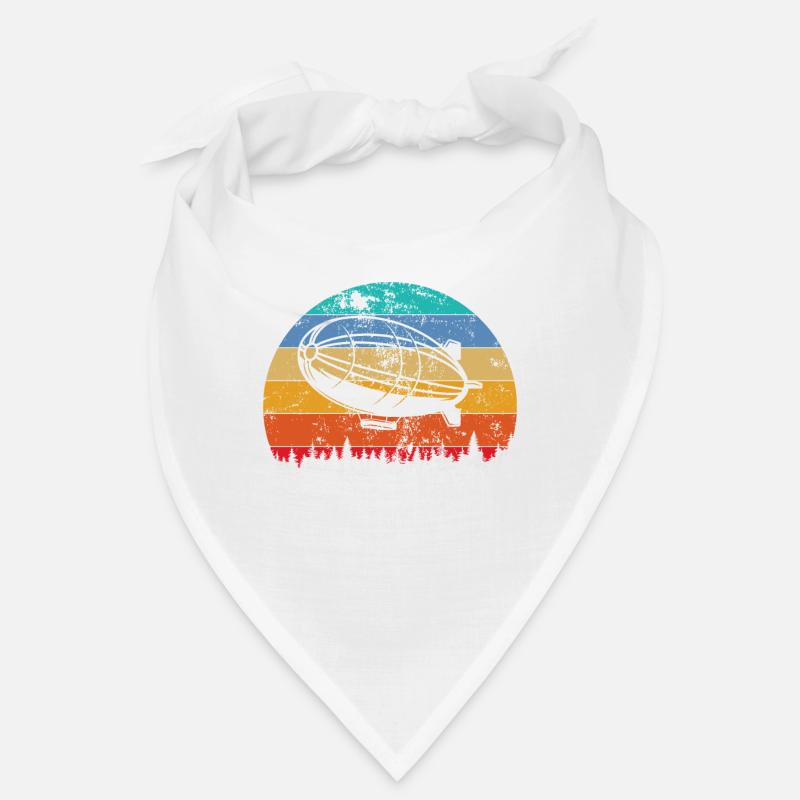 Zeppelin Avion Dirigeable Aviation guidée Bandana