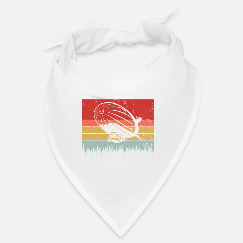 Zeppelin Avion Dirigeable Aviation guidée Bandana