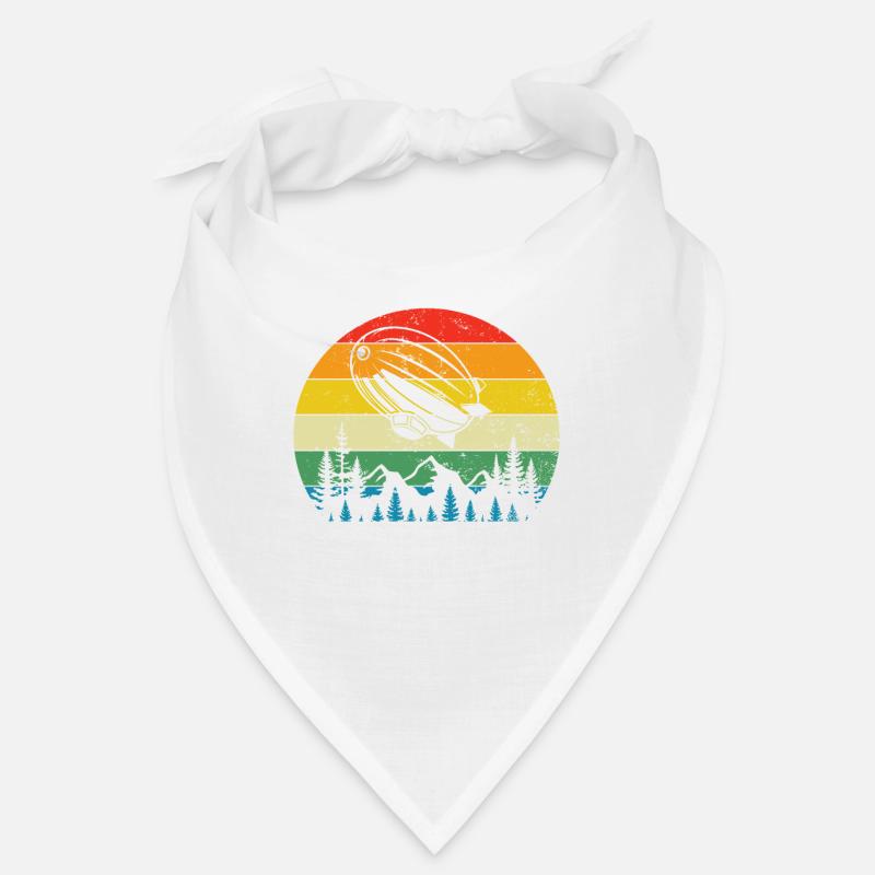 Zeppelin Avion Dirigeable Aviation guidée Bandana