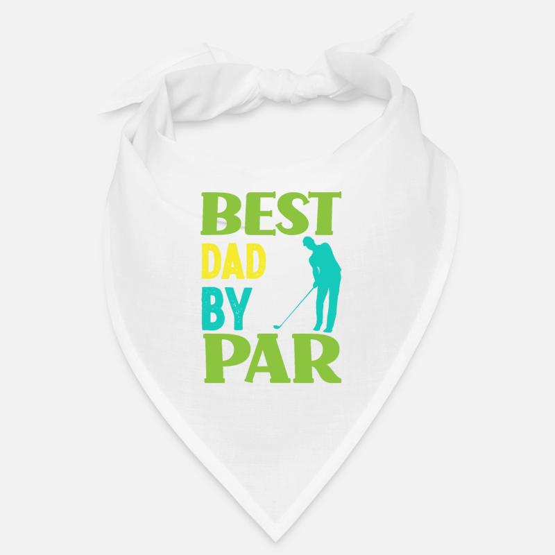 Bester Papa Golfspieler Golf Golfer Bandana
