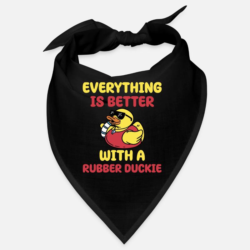 Badeente Geschenk Bandana