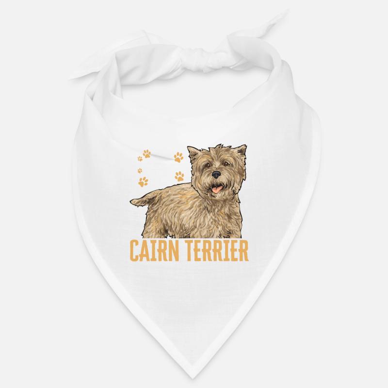 Cairn Terrier Chien Bandana