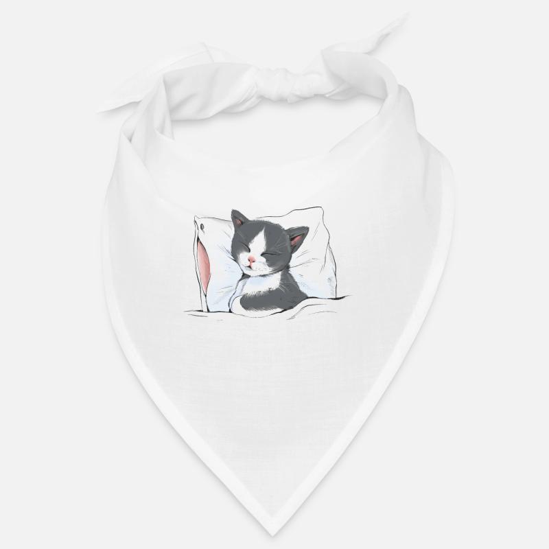 Moins de stress Plus de succès Sieste Chat Stress Bandana