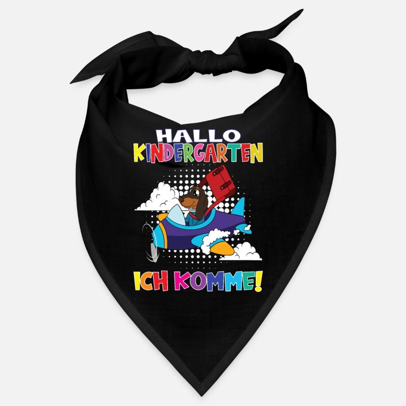 Kindergartenkind Hallo Kindergarten Ich Komme Bandana