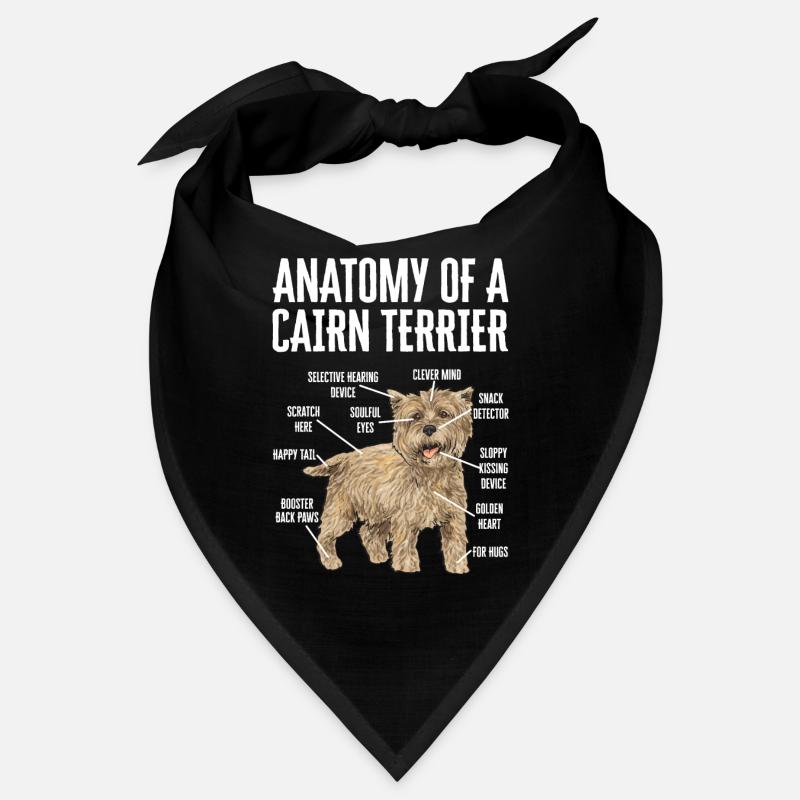 Cairn Terrier Chien Bandana