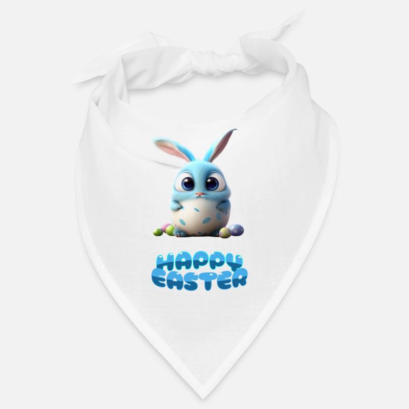 Funny Cute Happy Easter Bunny Bandana