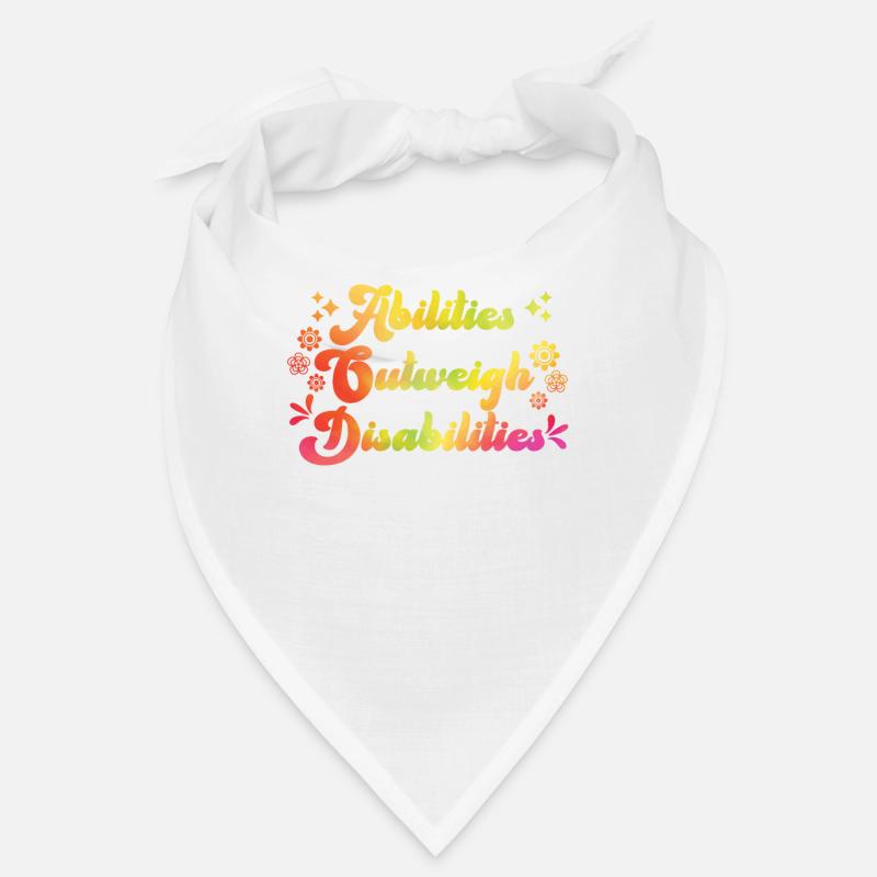 Solidarité handicap Compassion et acceptation Bandana