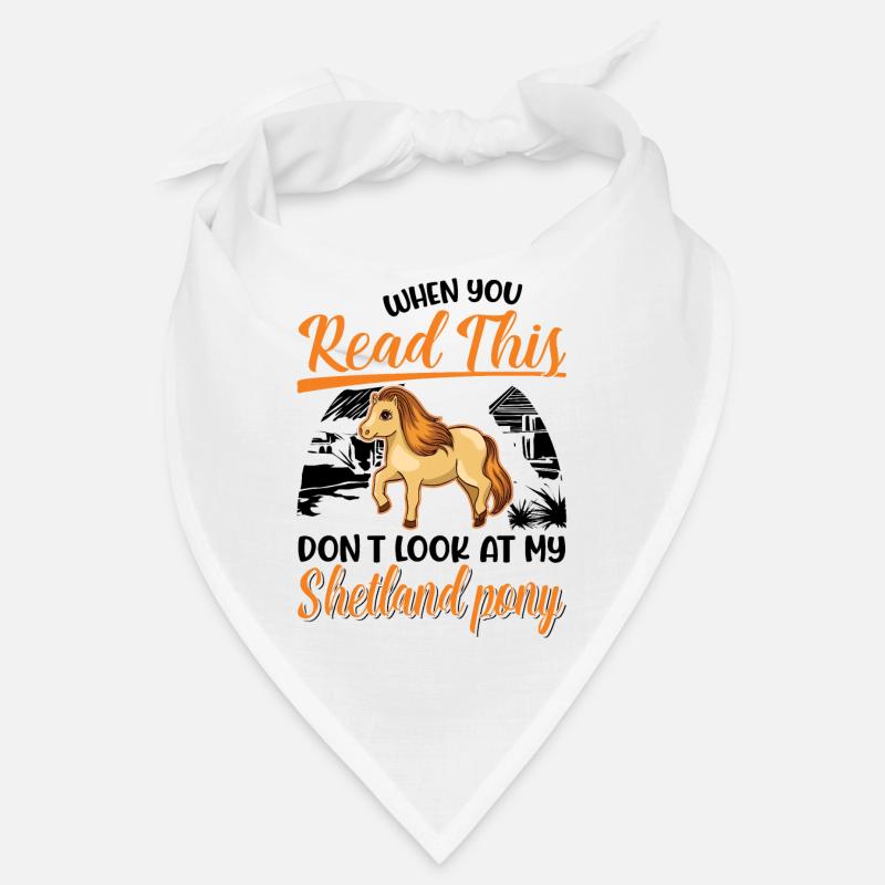 Shetland Pony Cadeau Shetty Bandana