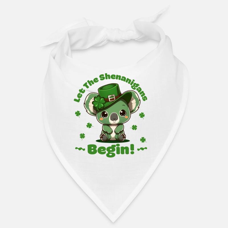 let the shenanigans begin Kleeblatt St Patricks Bandana