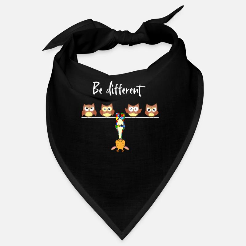Be Different Giraffe Puzzle Autism Bandana
