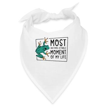 Rotäugiger Laubfrosch Niedliches - Bandana - Weiß - Vorne