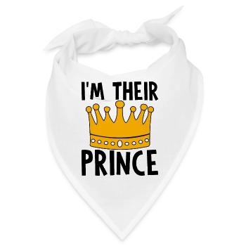 I'm Their Prince 4 - Bandana - Weiß - Vorne