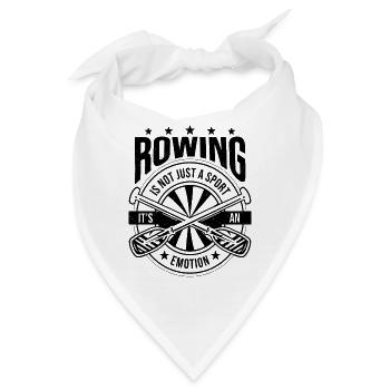Rowing Is Not Just A Sport Rowing Oarsmen Rower - Bandana - Weiß - Vorne