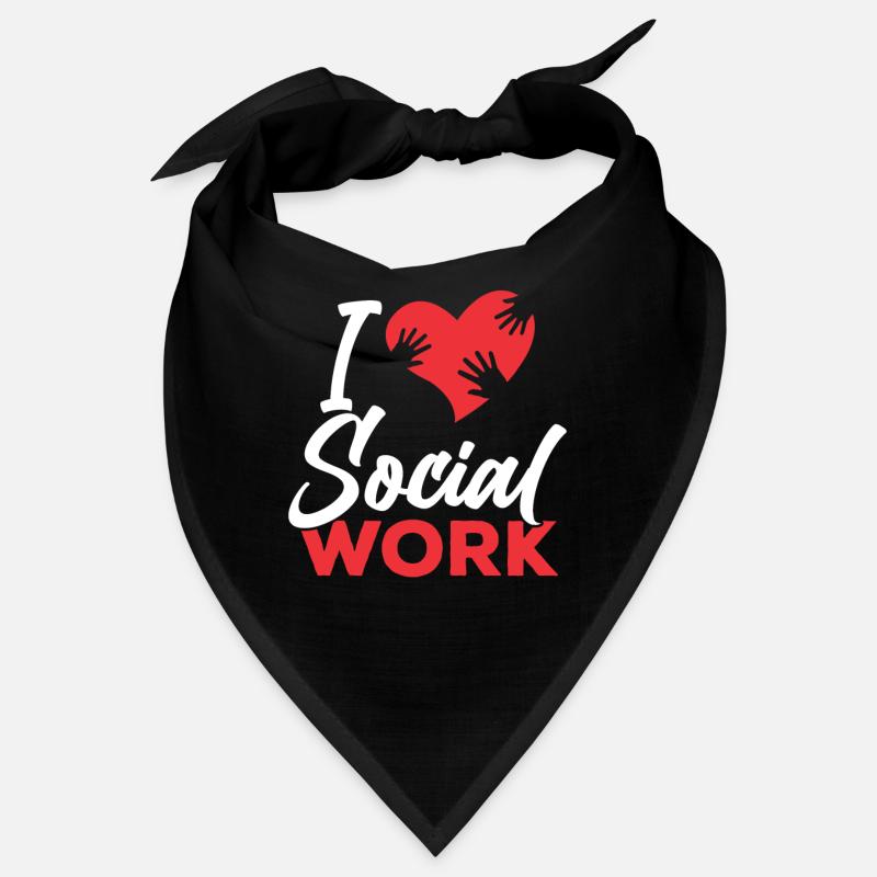 Ich Liebe Sozialarbeit Ausbildung Sozialarbeiter Bandana