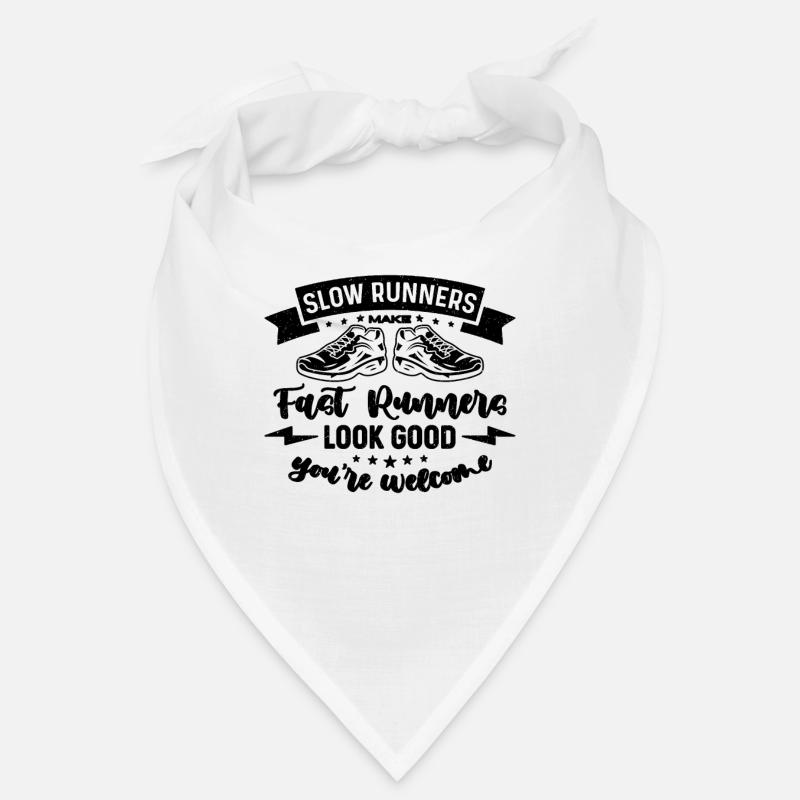 Slow Runners Make Fast Runners Athletic Marathoner Bandana