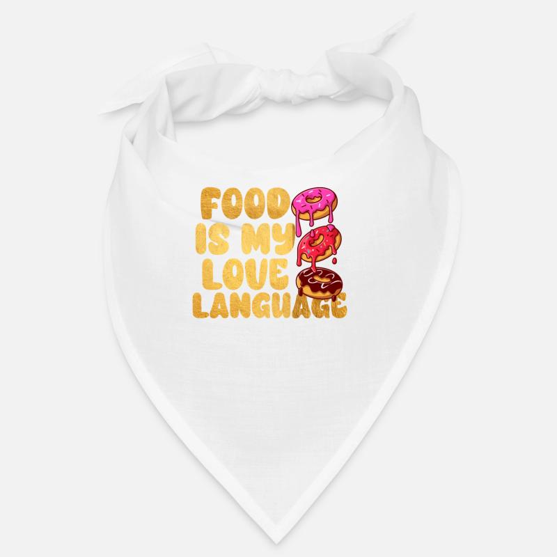 Essen ist meine Liebessprache Bandana
