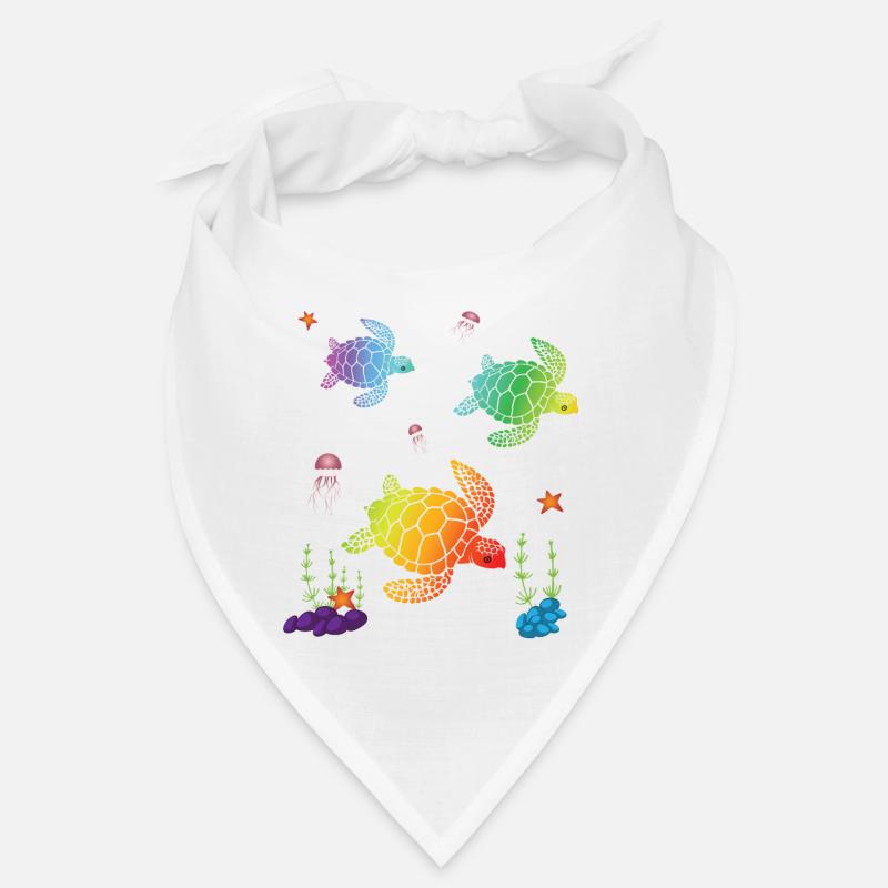 TORTUES DE MER COLORÉES Bandana