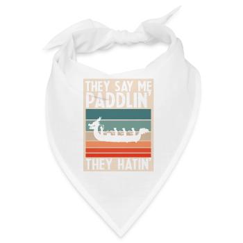 Drachenboot Trainer und Drachenboot - Bandana - Weiß - Vorne