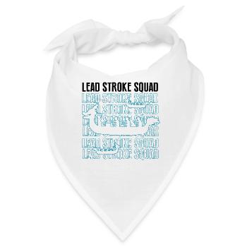 Drachenboot und Drachenboot Crew - Bandana - Weiß - Vorne