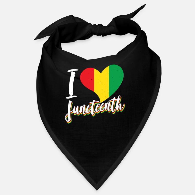 J’adore le Juneteenth African American Black Bandana