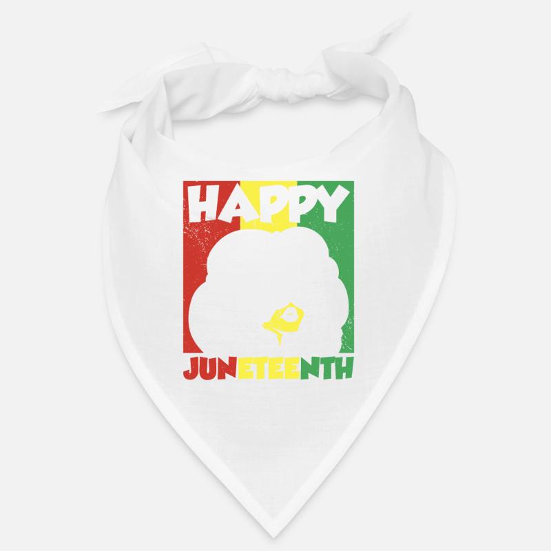 Fröhlicher Juneteenth 1865 Black African American Bandana