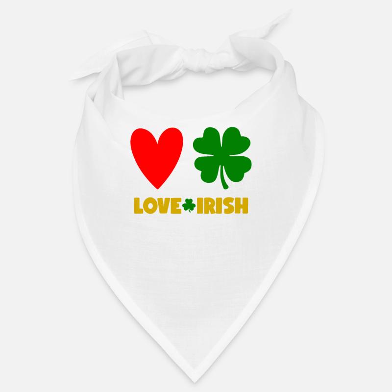 Accessoires de la Saint-Patrick Irlande Shamrock Décoration Bandana